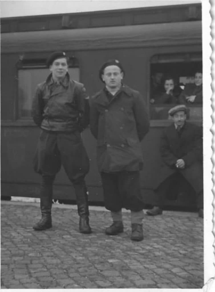 Shlomo at Bergen-Belsen, 1948